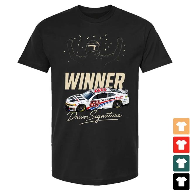 Shane van Gisbergen #88 Chicago WIN Top Shirt Trackhouse Racing Team Official