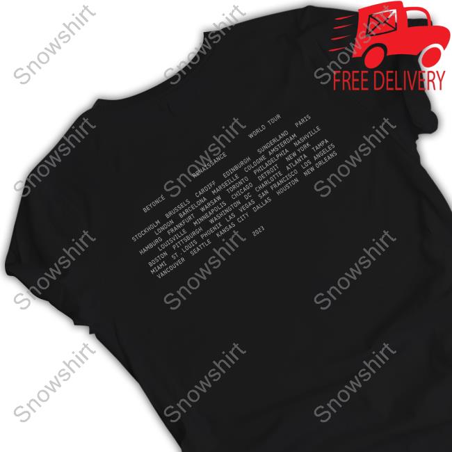 Official Beyoncé Renaissance World Tour On Air T-Shirt Official Amazon X Beyoncé Merch Renaissance World Tour On Air Tee