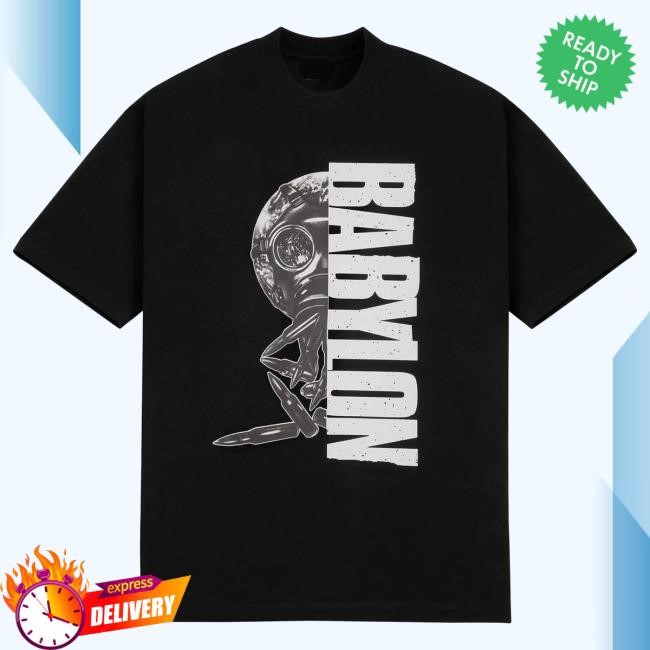 Premium Babylon La Gas Mask Tee Visual Street Piece