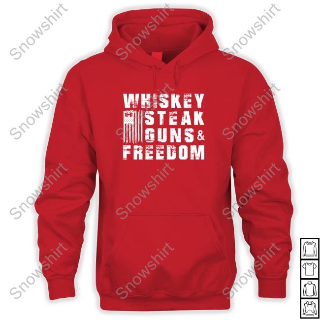 Hodgetwins Whiskey Steak Guns And Freedom Tee Hodgetwins Whiskey Steak Guns And Freedom Shirt