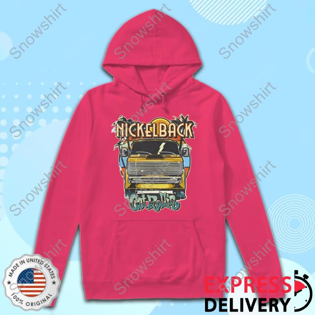 Official Nickelback Get Rollin' Tee Official Nickelback Merch Get Rollin' Tee