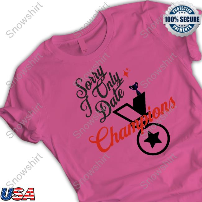 Nabyl Santana Sorry Only Date Champions Long Sleeve Tee ValentinesDay2023