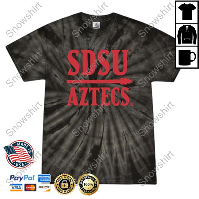 The Sdsu Nil Store Tie Dye Softball Sdsu Spear T Shirts Dani Martinez