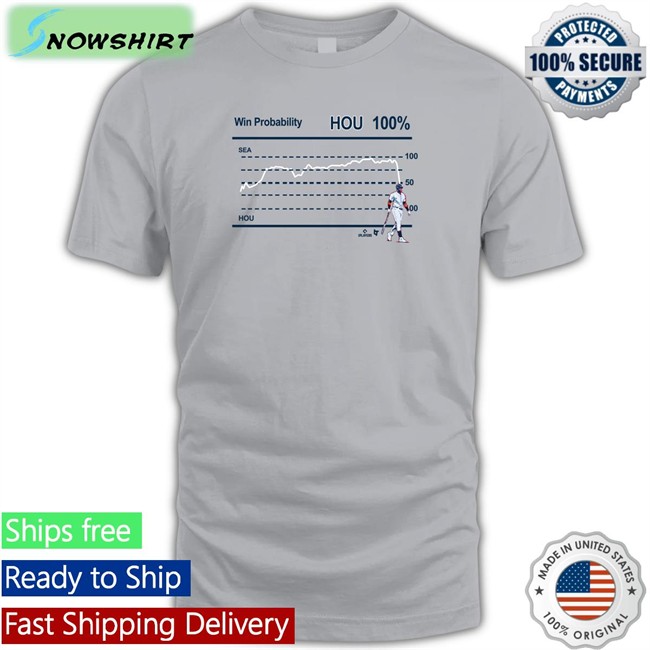Breakingt Merch Who's Your Daddy 44 Shirt Win Probability Hou 100% Tee Shirt Houston Astros