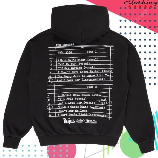 The Beatles Archive Master Tape Hoodie Grey