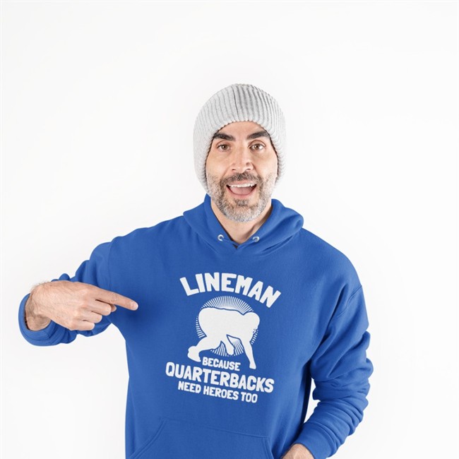 Lineman Because Quarterbacks Need Heroes Too Hoodie Auburn Qb Tj Finley Front Office Sports Auburn Qb Tj Finley Front Office Sports Lineman Because Quarterbacks Need Heroes Too T Shirt