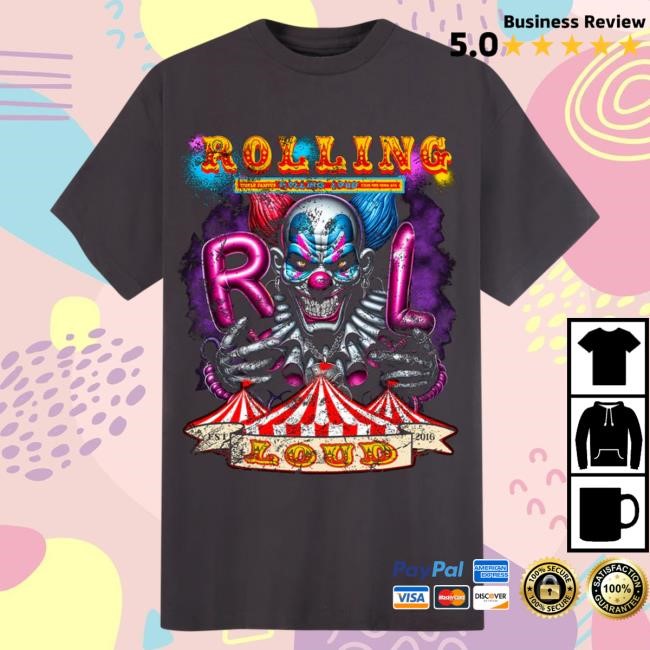Official Rolling Loud Merch Store Shop Rolling Loud RL Circus Shirts RollingLoud