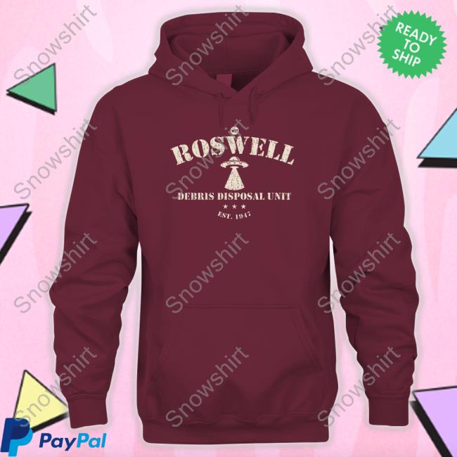 Official Roswell Debris Hoodie Official Roswell Debris Shirt