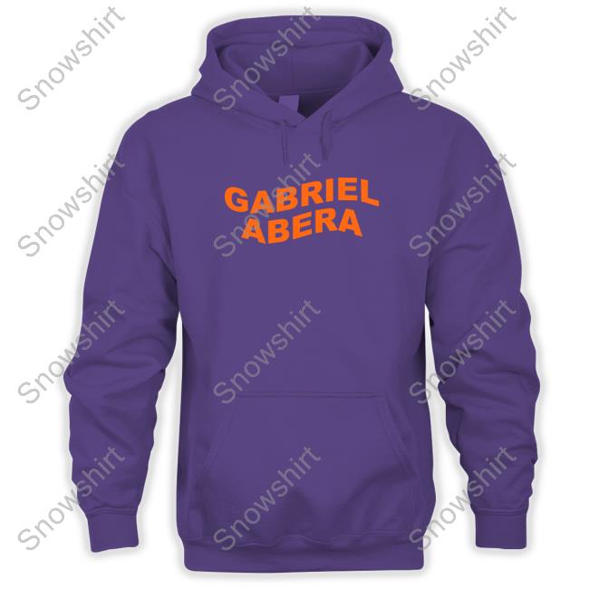 Gabriel Abera Wavy Basic Black Hooded Sweatshirt