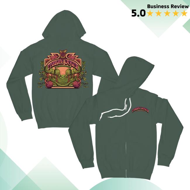 Official Twiddle Merch Store Tumble Down Zip Up Hoodies
