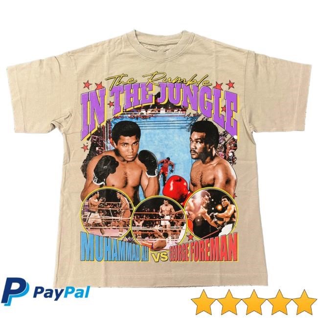 Rumble In The Jungle T Shirt Official Do Not Disturb Merch