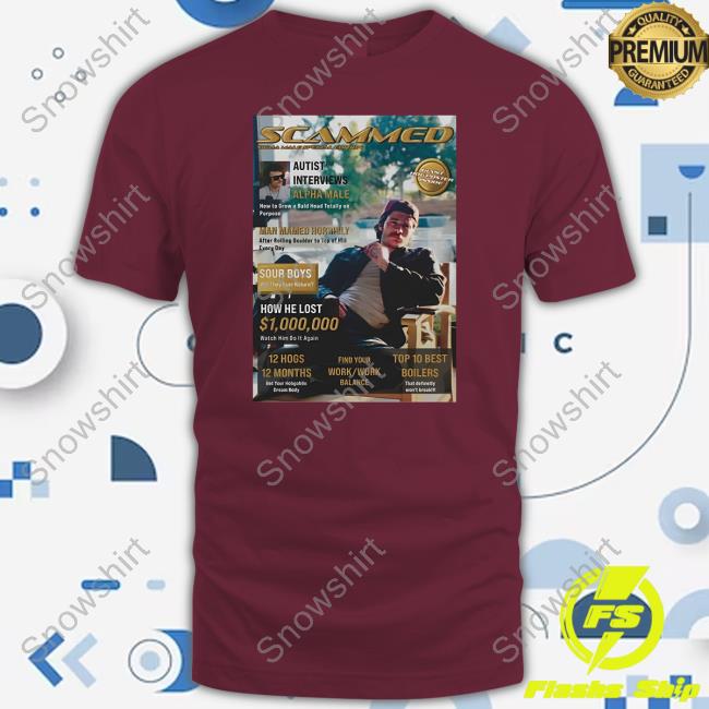 Scammed Gold Shirt Sour Boys Scammed Gold T-Shirt