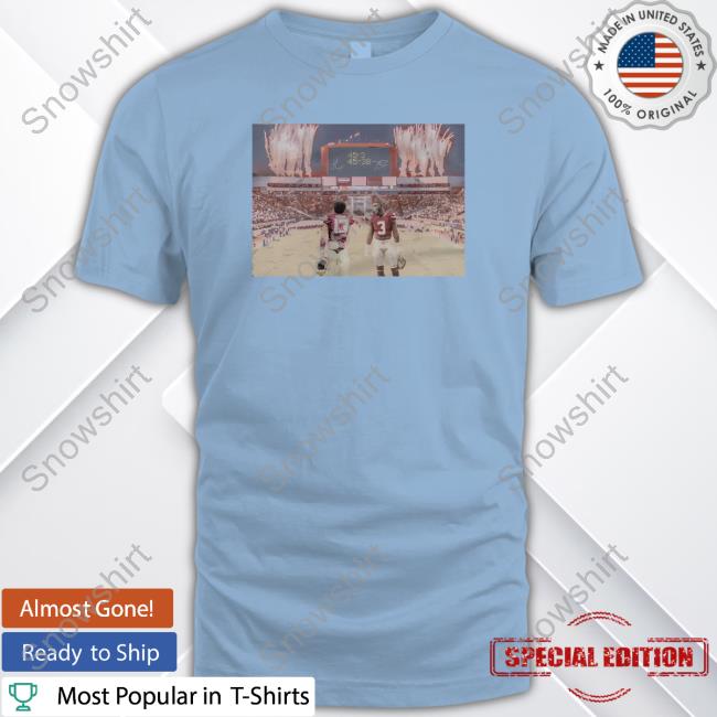 Trey Benson State Champs Collab WHT T-Shirt Trey Benson Official Store State Champs Collab WHT Shirt