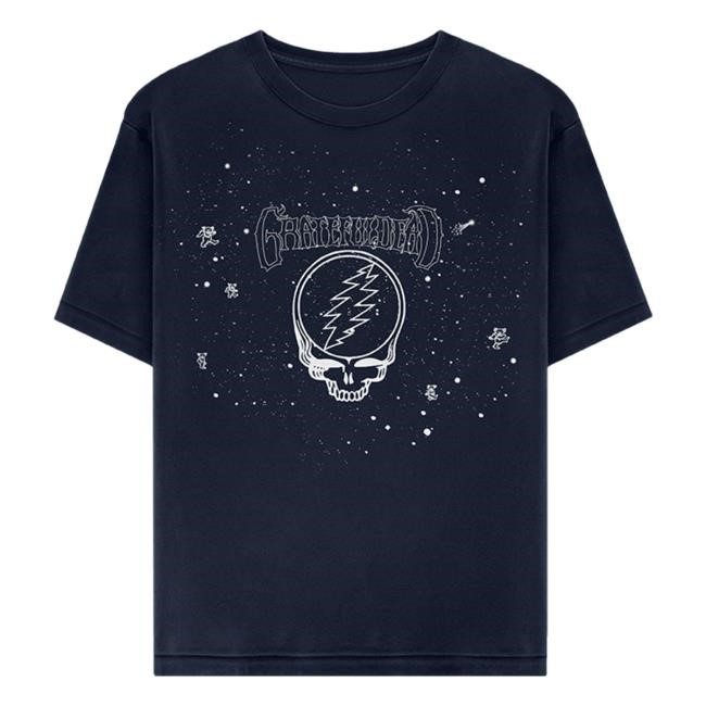 Stealie Constellation T Shirt Grateful Dead Merch