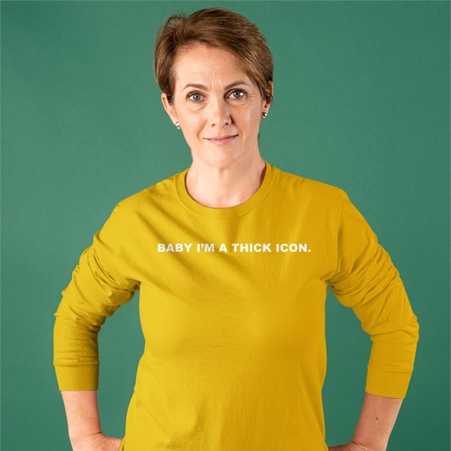 Baby I'm A Thick Icon Shirts