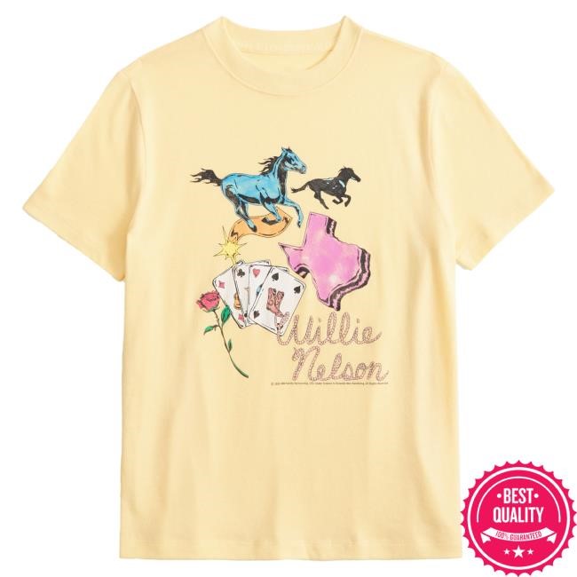 Oversized Willie Nelson Graphic Tee By Abercrombie and Fitch Archive
