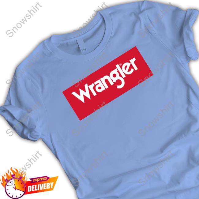 Official Wrangler Logo Tee Official Emma Watson Wrangler Logo Tee Shirt