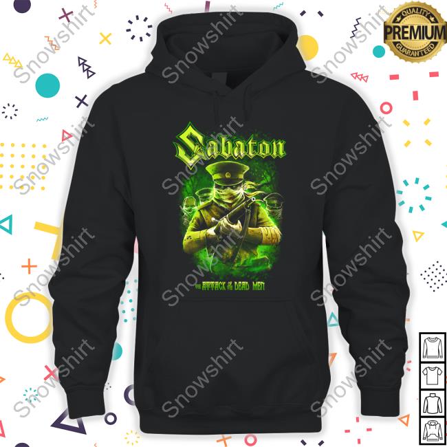 Official Sabaton Attack Of The Dead Men Hoodie