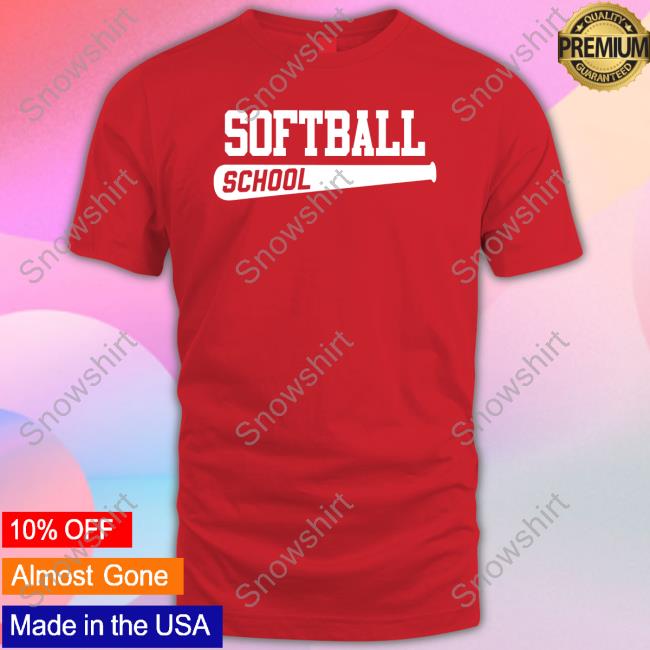 Official Barstool Sports Store Ok Softball School Shirt