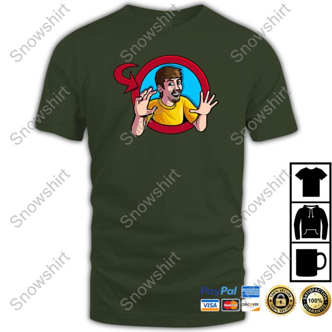Official Freshy Kanal Merch Mistahbeeastred T Shirt Freshy Kanal Merch Mistahbeeastred Shirts