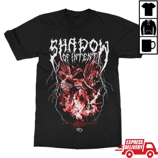 Official Indie Merch Store Shadow Of Intent Farewell Tshirt Black IndieMerchStore