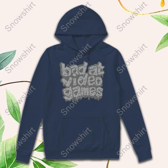 Bad At Video Games T Shirts Frame Rate Merch Monochromatic Bad At Video Games Crewneck Sweatshirt