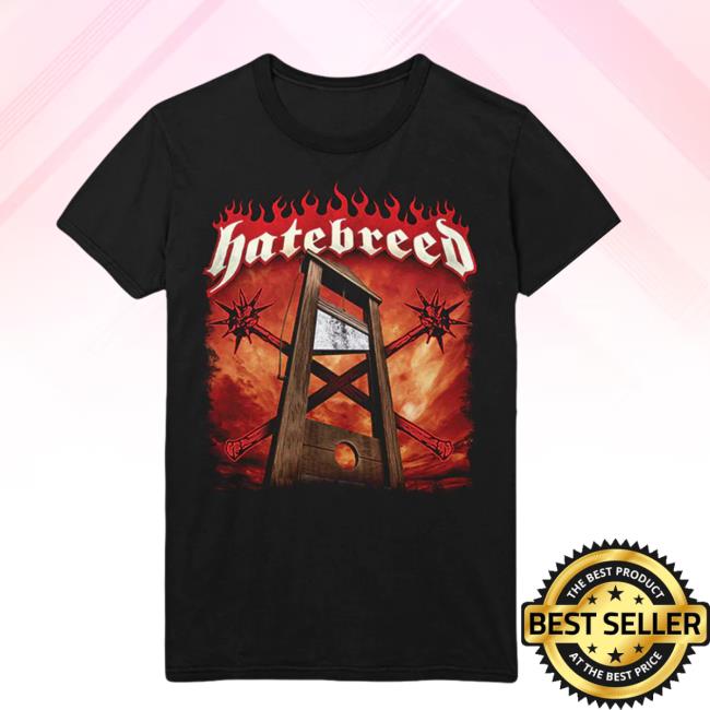 Official Merchnow Hatebreed With Every Crown Comes The Guillotine Black T Shirt