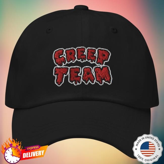 Official Creep Cast Merch Bloody Dad Cap