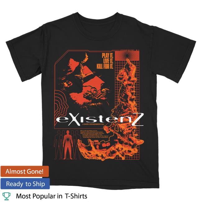 Official Studiohouse Designs Merch Store Existenz New Shirt (Color Options Available!) Studiohouse Designs Apparel Clothing Shop StudiohouseDesigns
