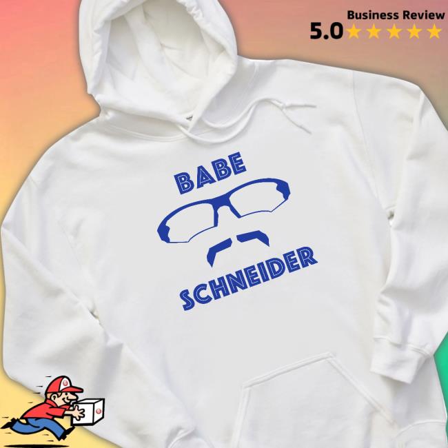 Official Babe Schneider Glasses Long Sleeve T Shirt Official Babe Schneider Glasses T-Shirt