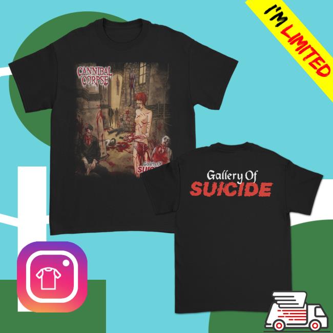 Official Kings Road Merch Store Cannibal Corpse Gallery Of Suicide Popover Shirt (Black) Kings Road Shop CannibalCorpse Official Kings Road Merch Store Cannibal Corpse Gallery Of Suicide Shirt 2024 (Black) Kings Road Shop CannibalCorpse