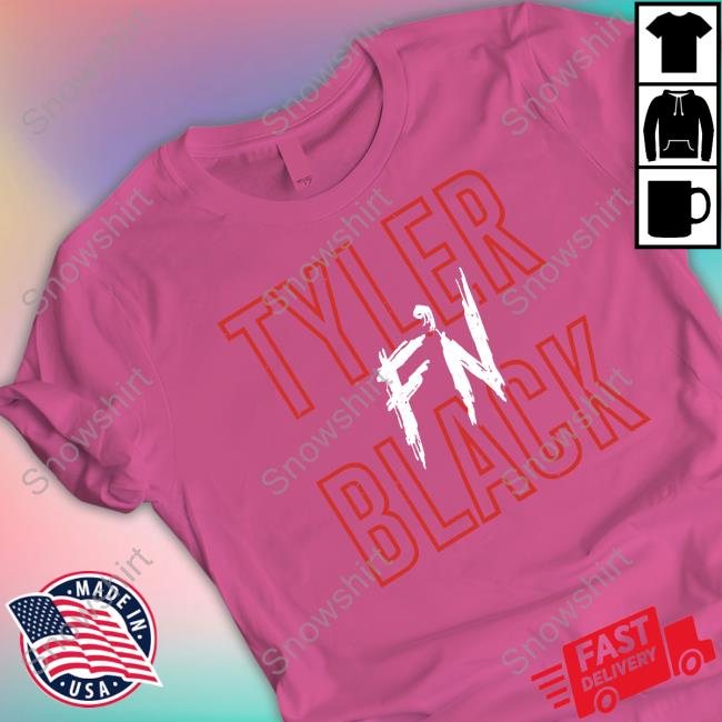 Official Black And Brave Merch Tyler F'n Black Tee Shirt Black And Brave Merch Tyler F'n Black Tee Shirt