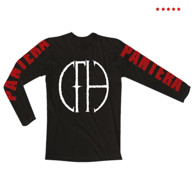 Official Pantera Merch Store Shop Pantera CURVED CFH. LS