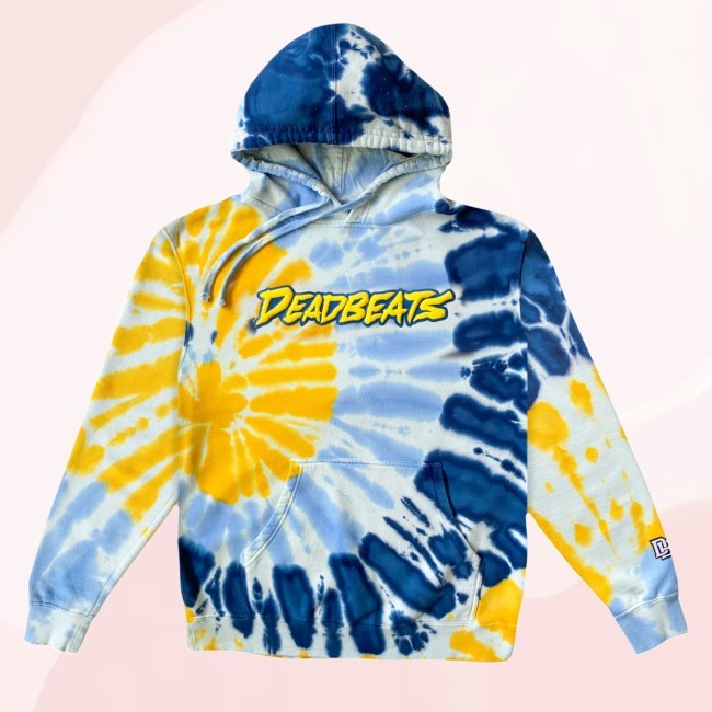Deadbeats Logo Tie Dye Hoody Deadbeats Shop