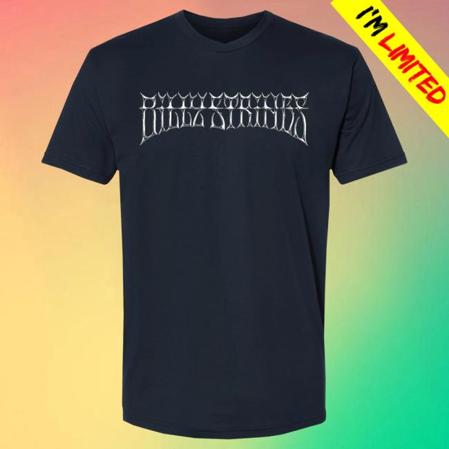 Official Billy Strings Merch Store Shop Billy Strings Lettering T Shirt (Julian Bast)