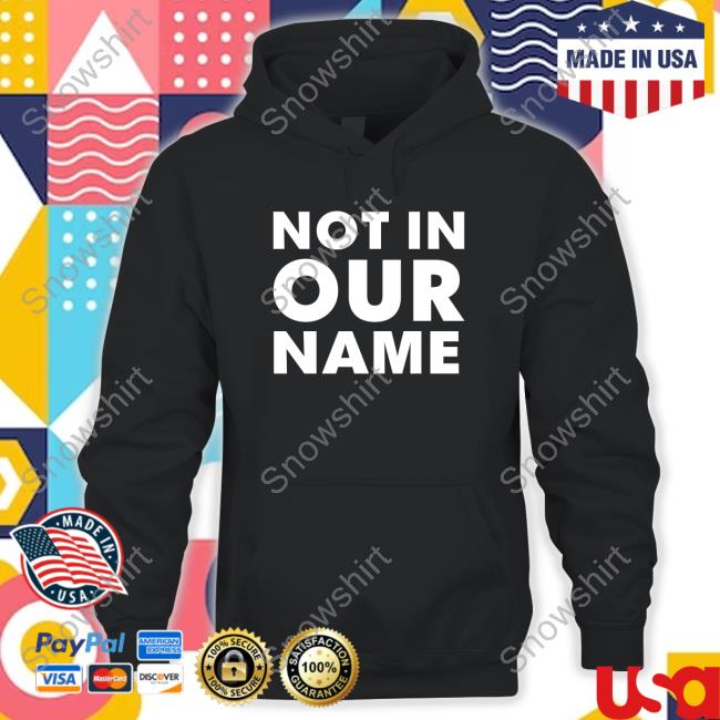 Official Gaza Not In Our Name Sweatshirt