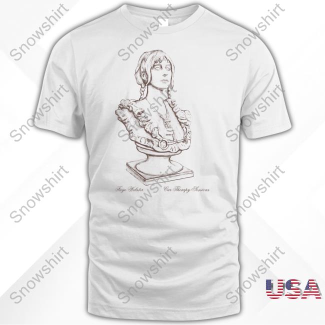 Official Kung Fu Merch Faye Webster Car Therapy Sessions Bust T-Shirt Official Faye Webster Car Therapy Sessions Bust T-Shirt