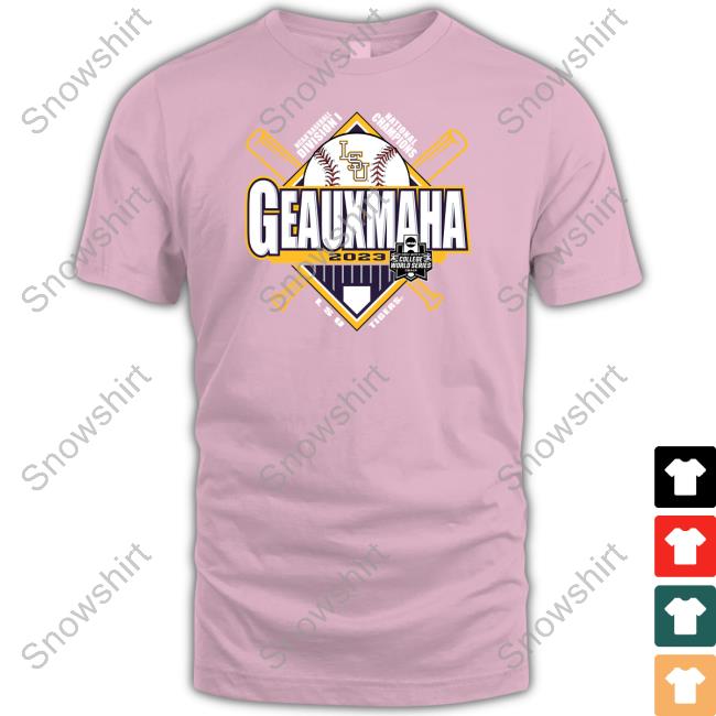 Lsu Tigers Ncaa Baseball Division I National Champions Geauxmaha 2023 T-Shirt