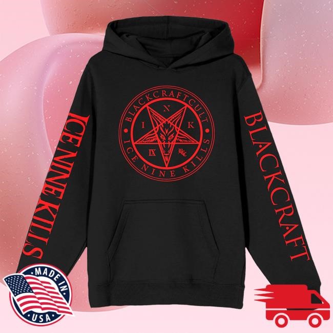 INK Pentagram Pullover Hoodie Ice Nine Kills Merch