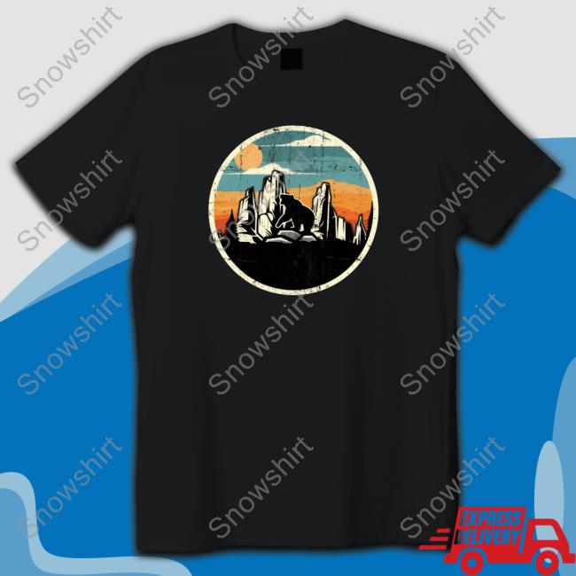 Official Bear Mountain Long Sleeve Tee Shirt Spread Shirt Merch Official Bear Mountain Shirt