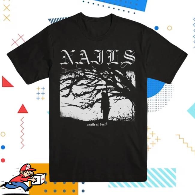 Official Evil Greed Merch Nails Unsilent Death Shirt