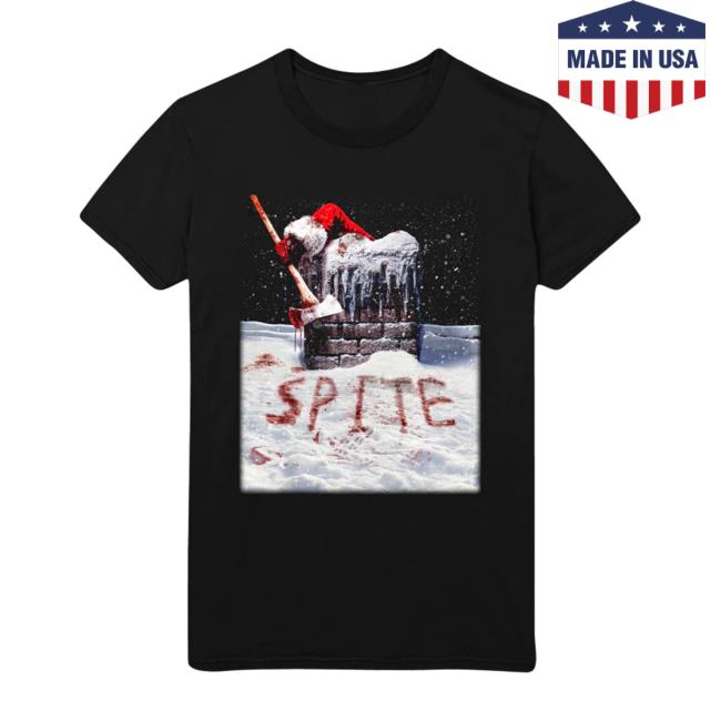 Official Spitecult Merch Santa Axe Tee Shirt