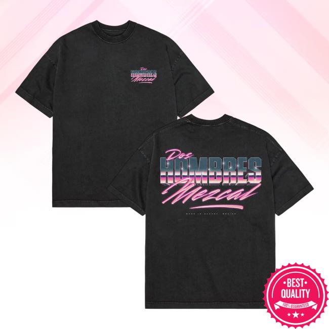 Dos Hombres Black Diamond Pink T Shirt