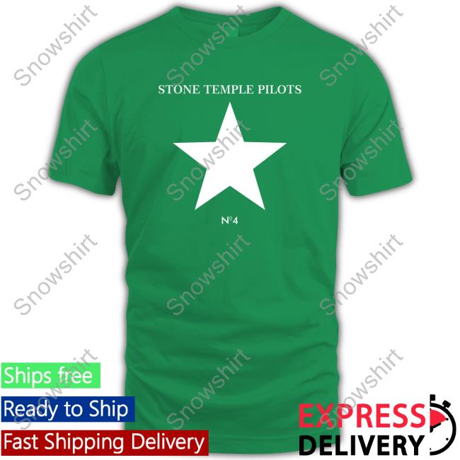 Official NO.4 Stone Temple Pilots Shirt Official Stone Temple Pilots Merch NO.4 Stone Temple Pilots Tee