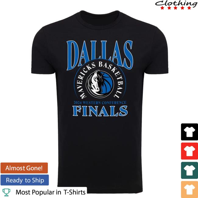 Dallas Mavericks Retro Shirt Sportiqe Western Confernce Final