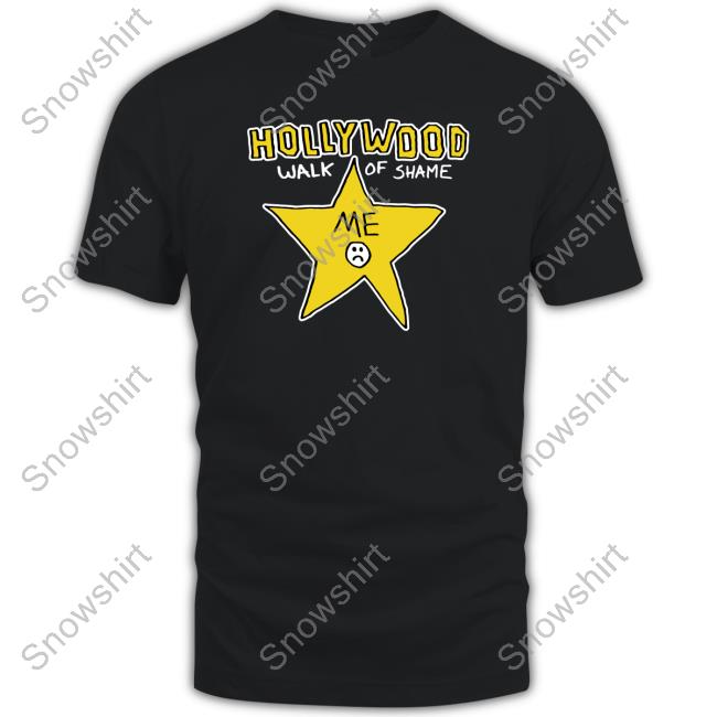 Shirts That Go Hard Hollywood Walk Of Shame Long Sleeve Shirt Thegoodshirts