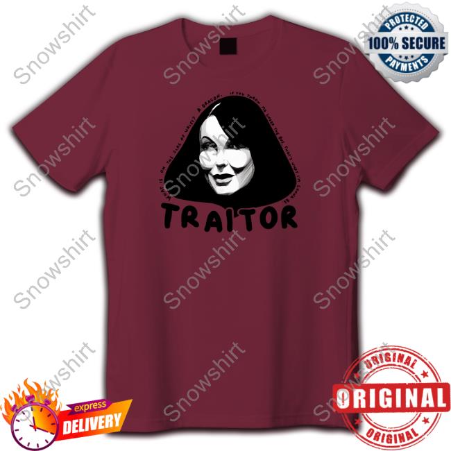 Official Amanda Traitor White T Shirt Amanda Merch Amanda Traitor White Shirt