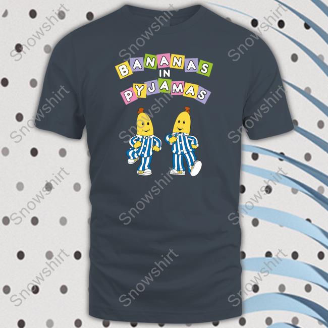 Abc Merch Official Bananas In Pyjamas Adult Shirt