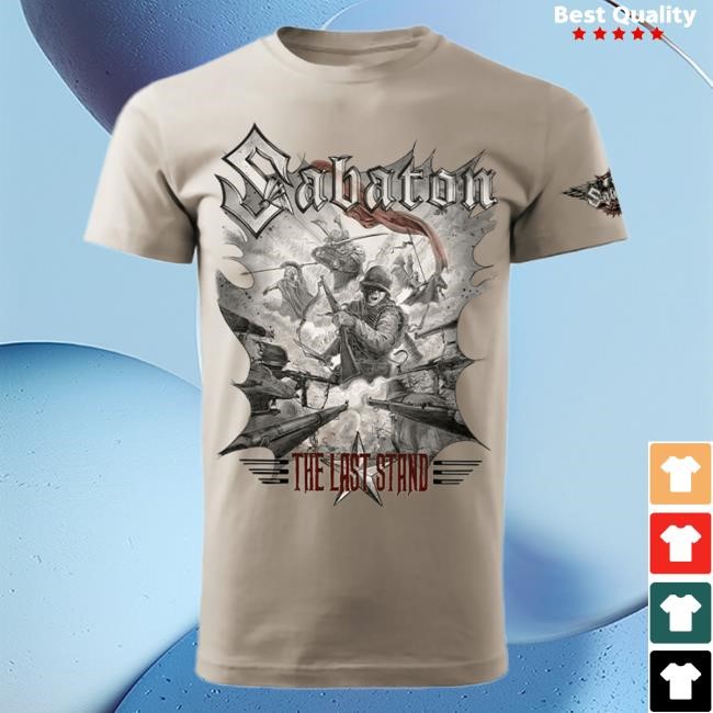 Official Sabaton Merch Store Sabaton The Last Stand Special Edition Shirt New Sabaton Shop