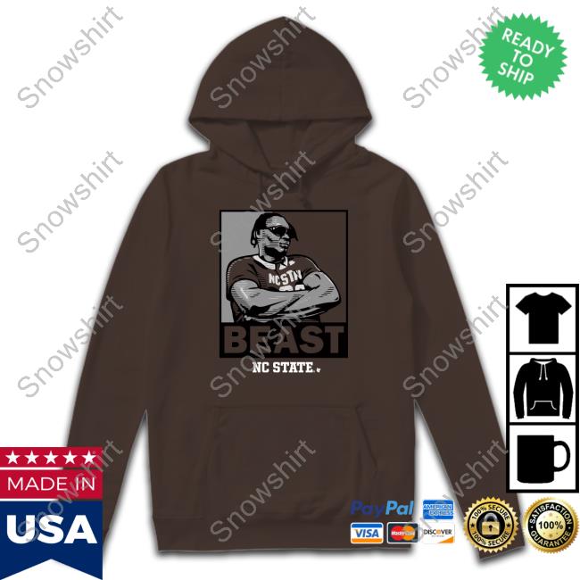 Dj Burns Beast Nc State Shirt Nc State Basketball Dj Burns Beast Shades Shirt Breakingt Merch